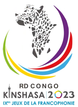 Logo Jeux de la Francophonie Kinshasa23.png